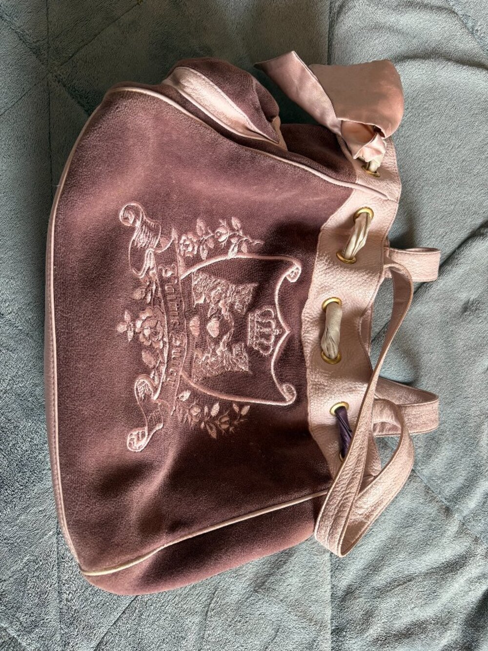 Vintage Juicy Couture Y2K Rare Pattern Shoulder Bag (Authentic)